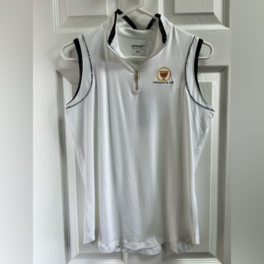 Presidents Cup Polo Ahead Small NEW w/ Tags